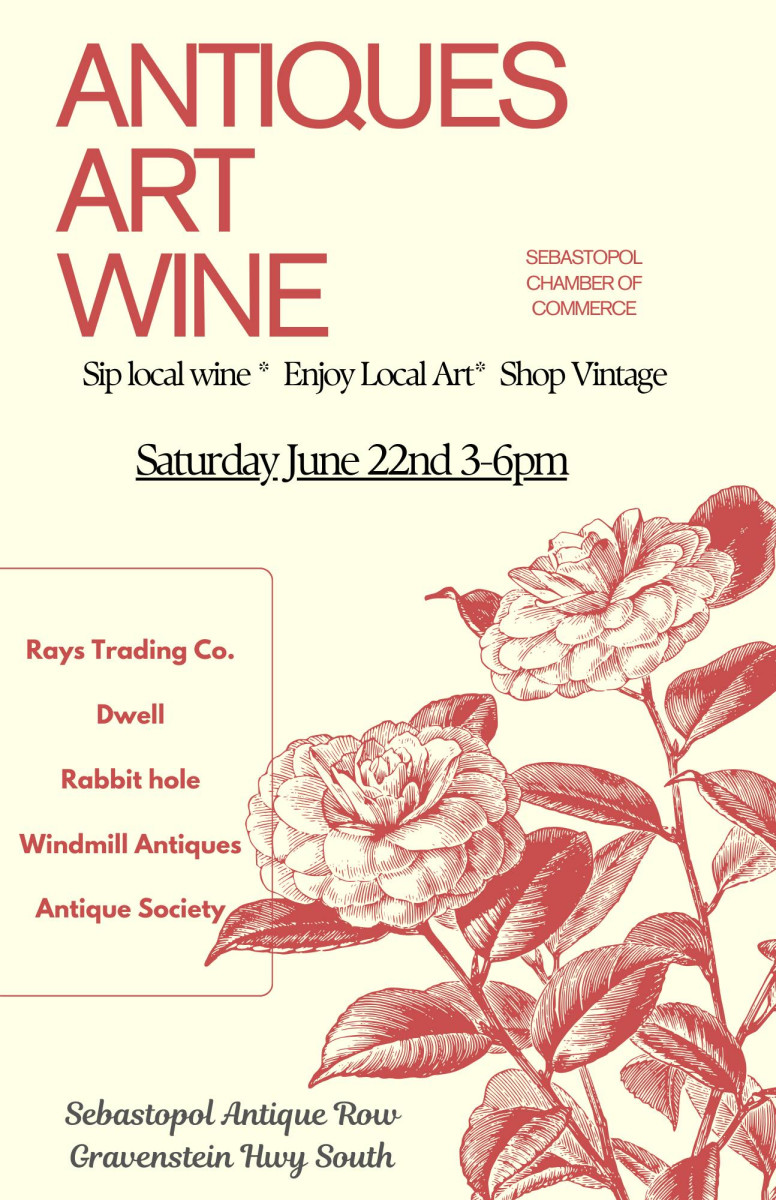 Antiques, Art, Wine